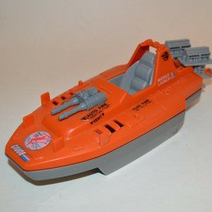 Vintage GI Joe ARAH 1986 DEVILFISH Orange Speed Motor Boat Decals NICE